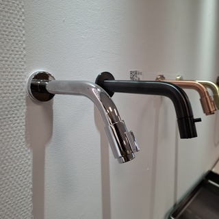 4x Fonteinkraan, inbouw