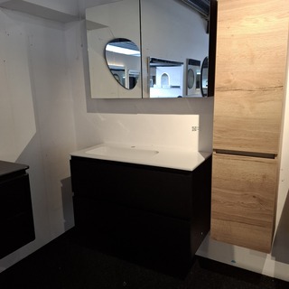 Badmeubel Arcqua, Ridge, black oak