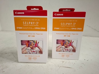 Ca 55x inkt- en papierset Canon, RP-108
