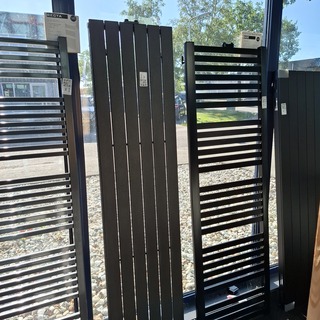 Designradiator HR badmeubelen, grafiet metallic