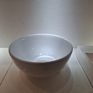 Fonteinkom, glans wit