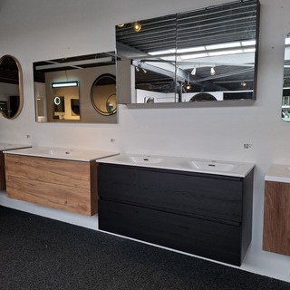 Badmeubel, Arcqua, Ridge, black oak