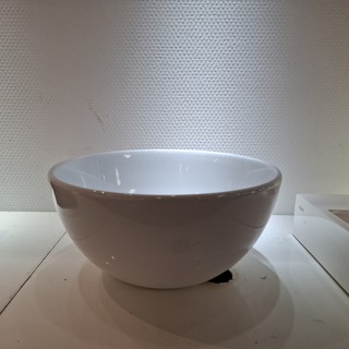 Fonteinkom, glans wit