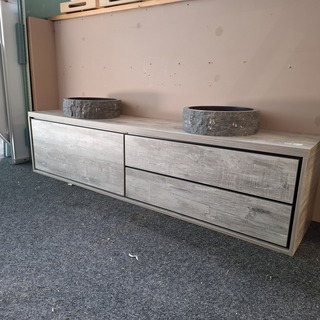 Badmeubel, HR Badmeubelen, Lorencio, light grey oak