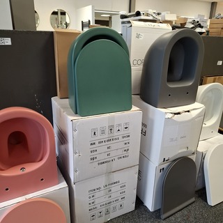 Wandcloset + wc-douche, Kayfit, Tornado, groen