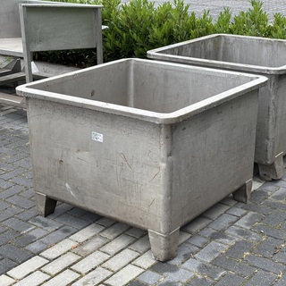2x Opslagbak | RVS