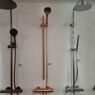 Doucheset Xenz, Pure, oud koper