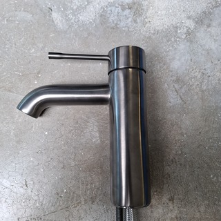 Wastafelkraan, Grohe, Essence New, gun metal
