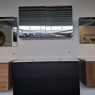 Badmeubel, Arcqua, Ridge, black oak