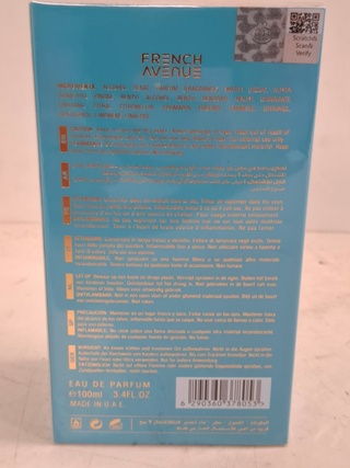 Ca 12x eau de parfum French Avenue, Vulcan