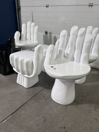 6x Chair Fist en Chair Hand, POLSPOTTEN