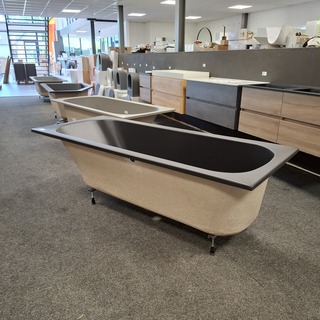 Ligbad, Xenz, Aruba, ebony mat zwart