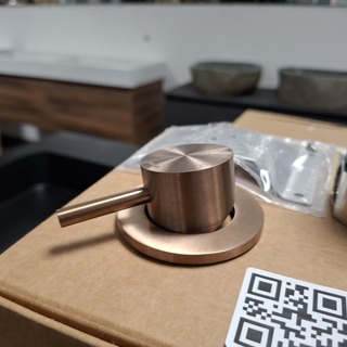 Douchemengkraan Hotbath, Archie, brushed copper pvd