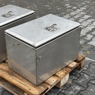 2x RVS kist, TilBox