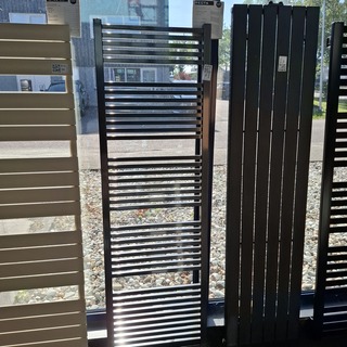 Designradiator HR badmeubelen, Recta, glans antraciet