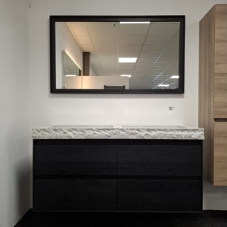 Badmeubel Forzalaqua, Reno 2.0, black oiled