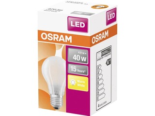Ca. 23x Led lamp 4w filament retro Osram, e27 peer, warmwit