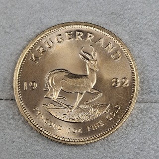 3x Gouden munt, South Africa, Krugerrand, 1982