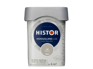 Ca. 11x Lak hoogglans Histor, perfect finish, lei, 250 ml