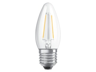 Ca. 20x Led kaars lampen Osram, e27, warm wit, 5w 470lm dimbaar