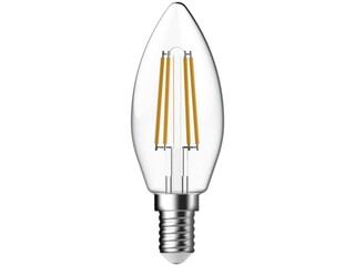 Ca. 18x Led lamp kaars filament GP, e14, 4w 470lm
