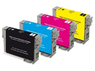 Ca. 13x Cartridge compatibel met epson t1295 RecycleClub, multipack
