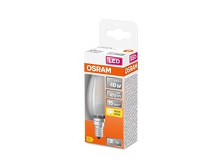 Ca. 17x Classic led kaars filament mat Osram, e14, zeer warm wit, 4w 4