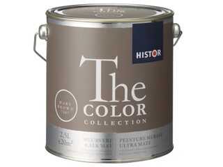 2x Muurverf 2,5 liter Histor, the color collection, hare brown