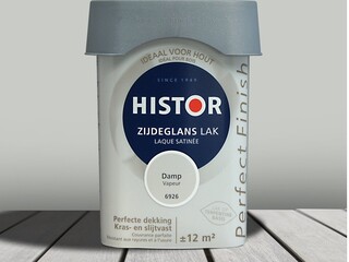 Ca. 10x Lak zijdeglans Histor, perfect finish, damp, 750 ml