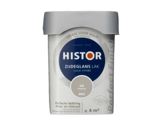 5x Lak zijdeglans Histor, perfect finish, lei, 250 ml