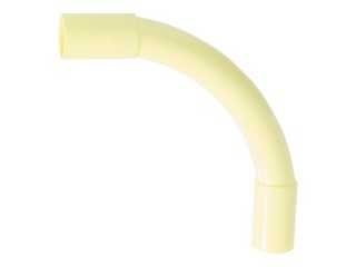 3x Bocht pvc 16 mm 5/8 crème 25 stuks Pipelife, crème