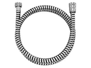 6x Doucheslang Hansa, l175cm 1/2 inch, chroom, glans