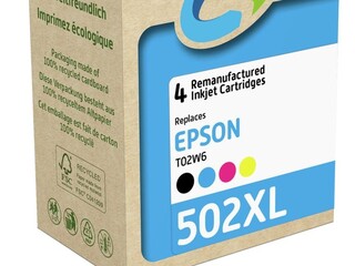 Ca. 10x Cartridges Recycleclub, t02w6, multicolor, compatibel met epso