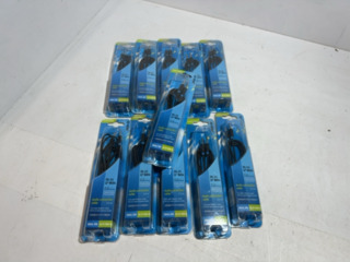Ca. 11x Audiokabel 3,5 mm jack male naar 3,5 mm jack male Scanpart, zw