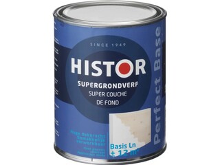 5x Grondverf Histor, perfect base, 1 liter