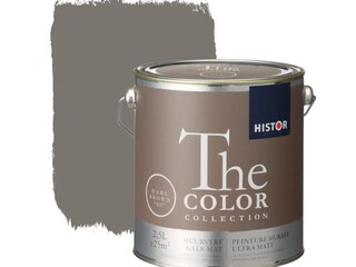 2x Muurverf 2,5 liter Histor, the color collection, hare brown