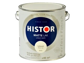 2x Lak mat Histor, perfect finish, leliewit, 2,5 l