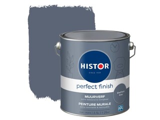 2x Muurverf mat Histor, perfect finish, sheffield grey, 2,5 liter
