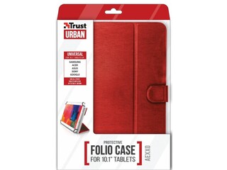 Ca. 10x Universele tablet hoes 10.1 inch Trust, aexxo, rood