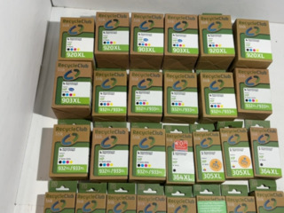 Partij cartridges Recycleclub, voor HP printers, 30 stuks