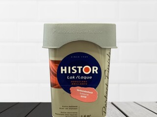 Ca. 20x Lak hoogglans Histor, perfect finish, verbondenheid, 250ml