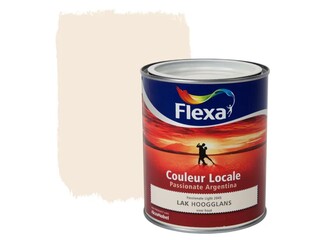 5x Lak hoogglans Flexa, couleur locale, passionate argentina light, 75