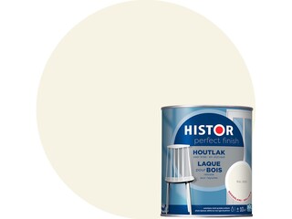 2x Houtlak Histor, perfect finish, ral 9001 – wit, hoogglans 2.5l