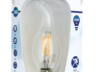 Ca. 11x Retro led kooldraadkaars 4w Opple, e14, warm wit