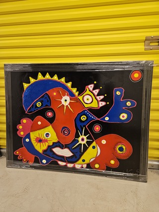 Acryl Schilderij, Tonnie Voorn