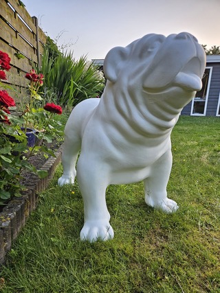Bulldog, Polyester, Decoratief