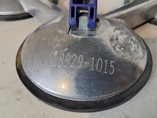 Zuignap – 100kg – 3xØ120mm, Bohle, Veribor 603, 2017