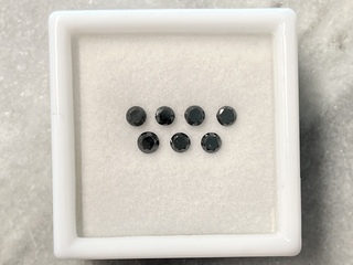 Diamant – 1.09 carat echte zwarte diamant (gecertificeerd)