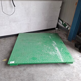 Digitale vloerweegschaal, max 3000 kilo, Allpax, A12