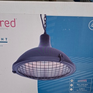 2x Terrasheater Sunred, Indus II hanging 2100